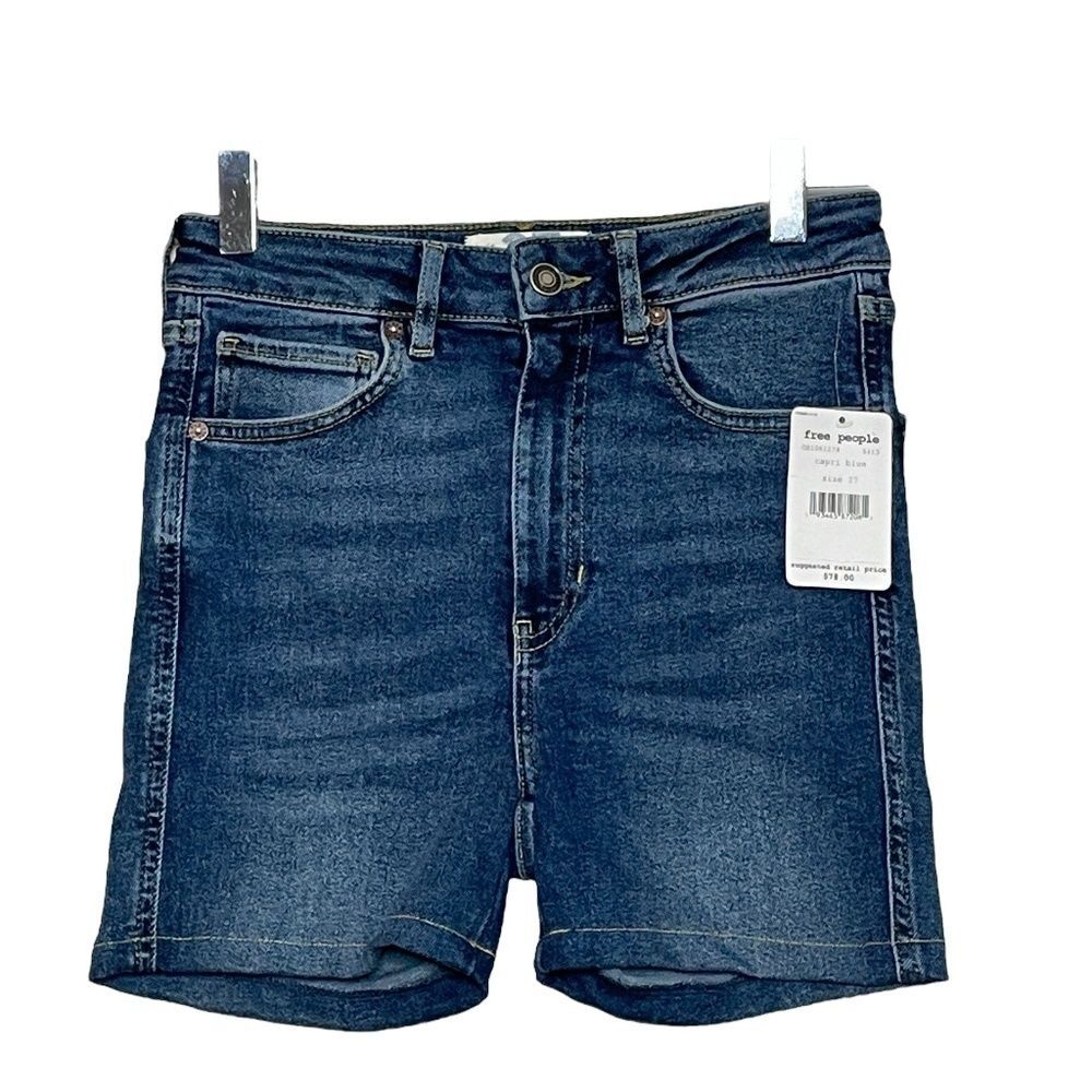 Free People We The Free Stretch Jean Shorts Sz. 27 NWT